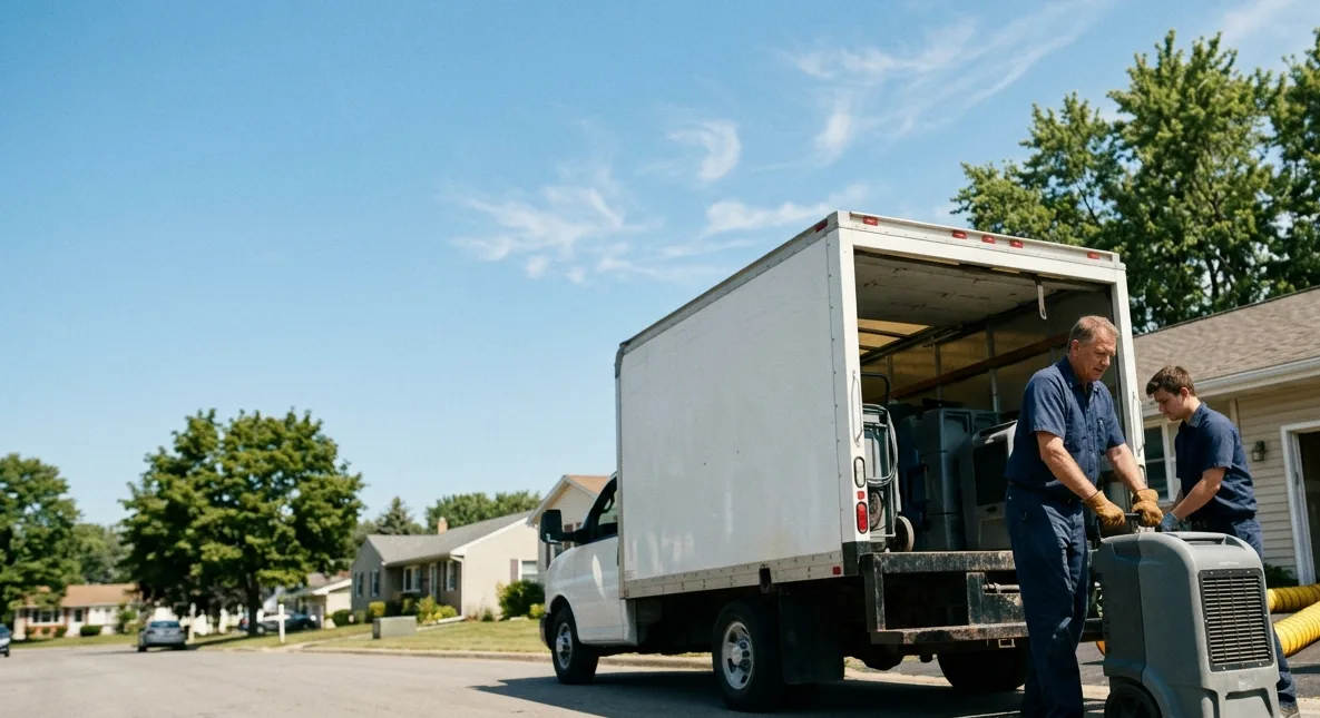 Water Damage Cleanup in Reynoldsburg, OH near me